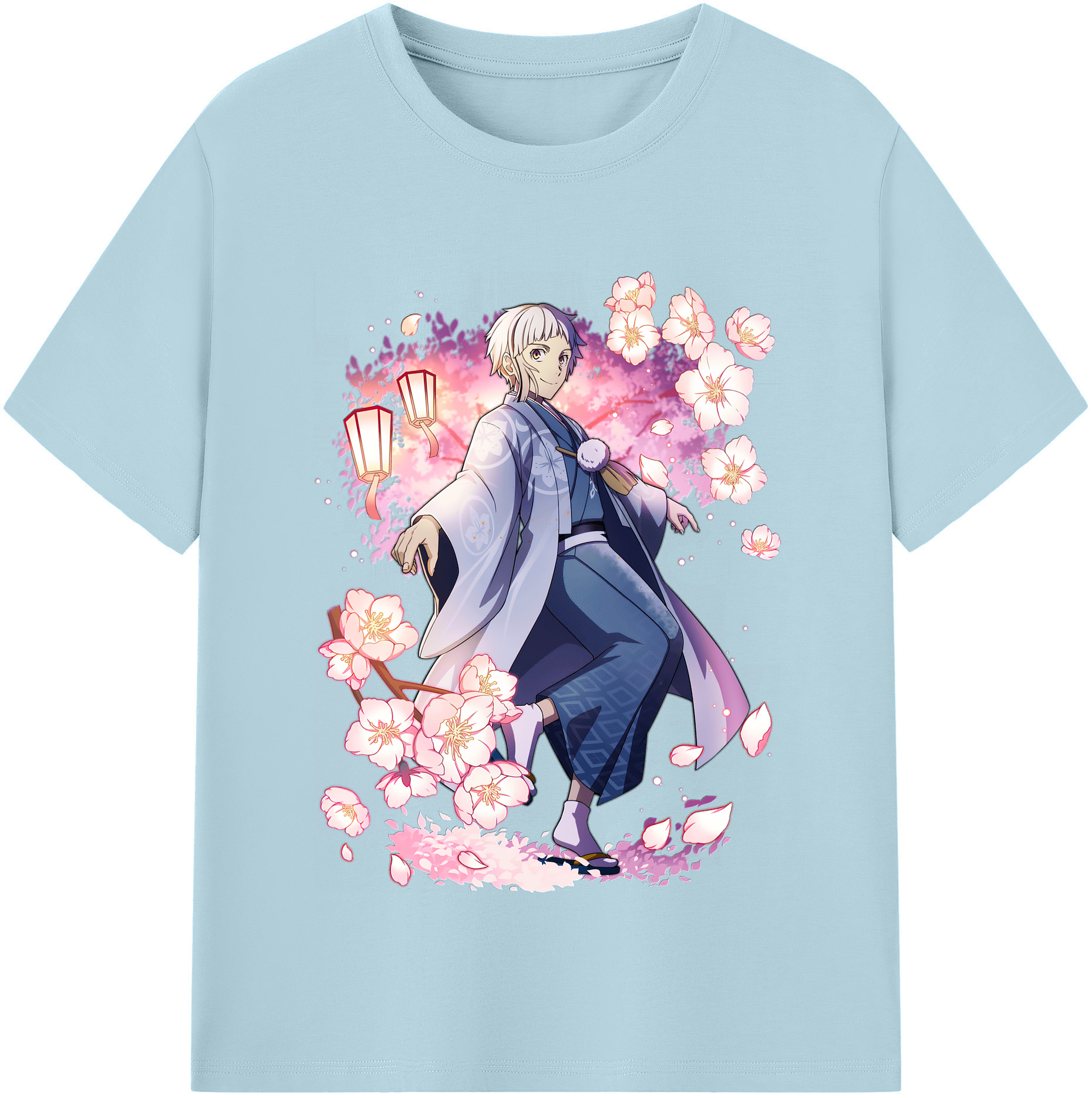 （画像用） 文豪ストレイドッグス Bungo Stray Dogs 綿100％半袖Tシャツ（フロントプリント）